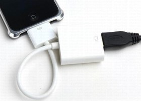 Resim İp-506 İpod-İphone-İpad Hdmi Konnektör 