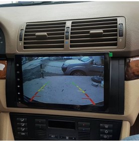 Resim BMW E46 4GB RAM CARPLAY+AND.AUTO NAVİGASYON DVD USB BT KAMERA 