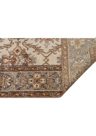 Resim Klasik Modern Vintage Eskitme El Dokuma Halı 154 X 27 Cm 9222 