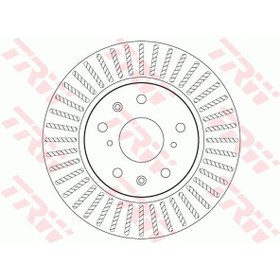 Resim TRW DF7398 Fren Diski On (WK672883) (Fiyat:2 Adet İçindir) 