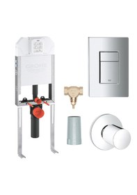 Resim Grohe Gömme Rezervuar Seti Gri 