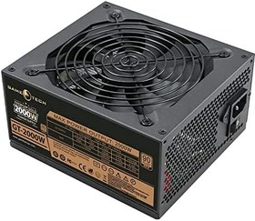 Resim Gametech 2000Watt 90 Plus Gold 14Cm Fanlı BTC Güç Kaynağı 