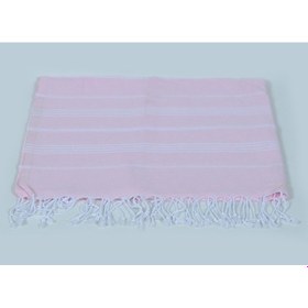 Resim Sultan Peştemal (Pembe) %100 Pamuk 90x180 Cekme Yapmaz Banyo-Plaj Havlusu 