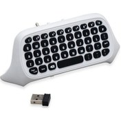 Resim Aubyhe Xbox One/s/x İçin Tyx-586 Beyaz Bluetooth Oyun Kolu Klavyesi - Konuşma Ve Oyun Deneyimi 