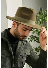 Resim Superstorm Erkek Keçe Fedora Fötr Şapka 