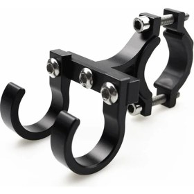 Resim Gcp Like Elektrikli Scooter Kanca Bisiklet Raf Tüp Depolama Askı Toka Kanca Ebikes Taşınabilir Çift Kask Raf Siyah (Yurt Dışından) 