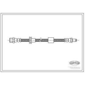Resim Corteco 19032850 - Fren Hortumu On Mercedes S-class W140 91 99 