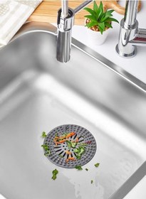 Resim Yuvarlak Süzgeç - Lavabo Süzgeci - Küvet Süzgeci - Elm-01-768387 Renkli 