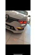 Resim at aydın tuning Renault Megane 4 Uyumlu Far Içi 4lü L Tip Rgb Angel 16 Renkli 