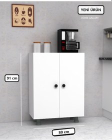 Resim Çok Amaçlı Dolap 80 Cm Suntalam 