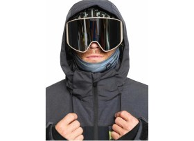 Resim Quiksilver Dawson Erkek Siyah Snowboard Ceketi 