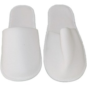 Resim PazarPazartesi 175 Çift Otel Terlik, Havlu Terlik Çift Katlı Polyester Tek Kullanımlık Terlik 