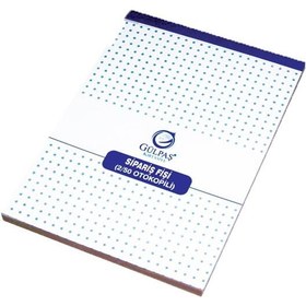 Resim Gülpaş Sipariş Fişi Otocopyli 2-50 14x20 107 