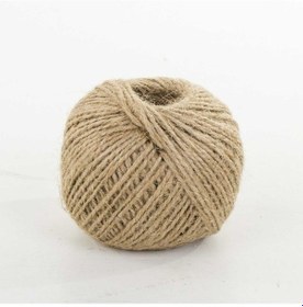 Resim JUT DEKORATİF 1 TOP – 100 Metre 100 Gram ÇUVAL HASIR HALAT İPİ 