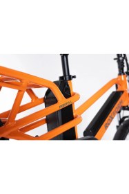 Resim Roxform Porto L Çift Bataryalı Elektrikli Kargo Bisikleti Bafang Hub Motor 60NM Tork Uzun Menzil 