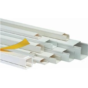 Resim Oem 25MM * 25MM Yapışkanlı Beyaz Kablo Kanalı-1 Adet 2 mt Boyundadır 