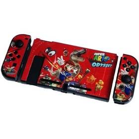 Resim Aircraft Jzcat Nintendo Switch Bölünmüş Kılıf Oyun Teması Renkli Kılıf Sert Kılıf-a006 