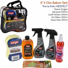 Resim Carpi 5'li Oto Bakım Seti 