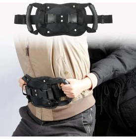 Resim Motosiklet Artçı Güvenlik Kemeri Ayarlanılabilir Motor Artçı Tutunma Aparatı 