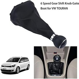 Resim Vites Topuzu Körüğü Boot, 6 Hız Araba Vites Topuzu Gearstick Körüğü Boot Kiti 2003-2010 CADDY II 2 MK2 