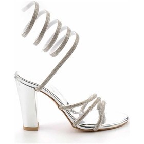 Resim Lame Kadın Abiye Ayakkabı K01575020639 Lame 