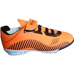 Resim M.p 1706 Çocuk Halı Saha Turuncu 26-30 Siyah - Turuncu 