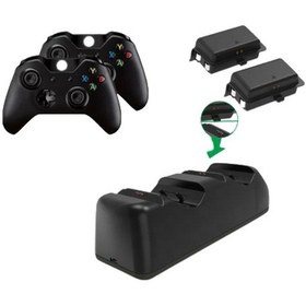 Resim Dobe Led Xbox One X/One S/Elite 1200Mah Joystick Pil Stand 