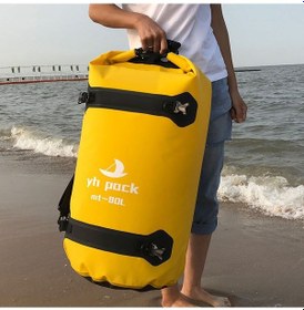 Resim Reedark Yh Tamamen Su Geçirmez Bisiklet Motor Sırt Çantası - Yağmurdaya Dayanıklı Outdoor Seyahat Eşyası Sarı Çok Renkli 