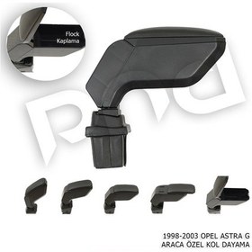 Resim Opel Astra G Araca Özel Kol Dayama Kolçak Siyah 1998-2003 Arası M 
