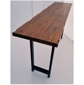 Resim Bintaşmobilya Kütük Bar Masası 200X50.Cm 
