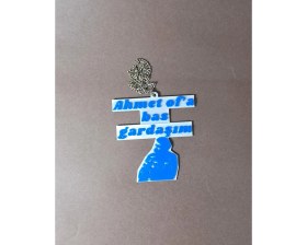 Resim Ahmet Of'a Bas Gardaşım Dikiz Aynası Süsü 