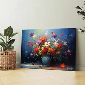 Resim Çiçeklerin Sevinci - 60x40 