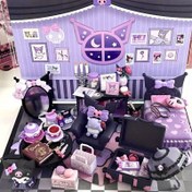Resim Sanrio için for kuromi Mini Mobilya Gizem Kutusu Rastgele Bir, DIY için Mükemmel, DIY Aksesuarları, for Kuromi Oda, Makyaj Masası, Yatak, Minyatür Model, Eğlenceli Oyun Seti, Ev Dekoru ve Parti Hediyeleri için Uygun, Mükemmel Tatil ve Doğum Günü Hediyesi 
