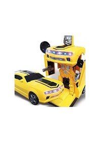 Resim Bumblebee Oyuncak Transformers Robota Dönüşen Pilli Işıklı Sesli 