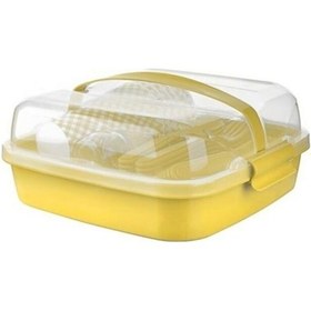 Resim Ne&ka Home Titiz Lovely Piknik Seti 6 Kişilik 32 Parça 