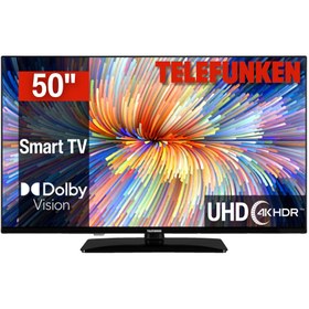 Resim Telefunken D50U750R1CW 50"-127CM ULTRAHD SMART DOLBY ATMOS LED TV 