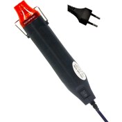 Resim Qcuiil 300W Sıcak Hava Makinesi Mini Sıcaklık Üfleyici Elektrikli Sıcak Kurutma Makinesi El Sanatları Kabartma Shrink Sarma Pvc Ab Fişi D (Yurt Dışından) 