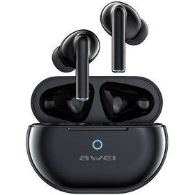Resim Awei T61 Gürültü Azaltma Çift Mikrofon Tws Bluetooth Kulaklık Siyah 