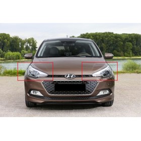 Resim İthal Hyundai i20 2014-2020 FAR CAMI SAĞ SOLUyumlu 