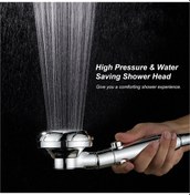 Resim Reedark "3 Modlu Duraklatmalı Abs Duş Başlığı - Su Tasarruflu Ve Tıkanmaz Nozullu" 7735 