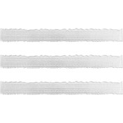 Resim VintageVo 3 Adet 8.4 Inç Metal Düzensiz Kenarlar Cetvel Kart Yapma Scrapbooking Craft Dekor Okul Ofis Araçları (Yurt Dışından) 