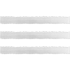 Resim VintageVo 3 Adet 8.4 Inç Metal Düzensiz Kenarlar Cetvel Kart Yapma Scrapbooking Craft Dekor Okul Ofis Araçları (Yurt Dışından) 