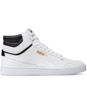 Resim Puma SHUFFLE MID WHI Beyaz Erkek High Sneaker 