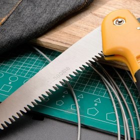 Resim Şıktek Katlanabilir Kamp Testeresi Kamp Piknik Testeresi Budama Testeresi (1. Sınıf Toledo Çeliği) 