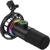 Resim Fifine K658 Usb Mikrofon Rgb Yayıncı Bilgisayar Mikrofonu. 