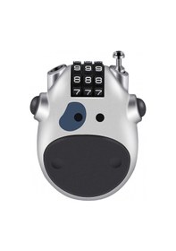 Resim Bisiklet Kilidi Kombinasyon Kilidi Bagaj Kilidi Bisiklet Kilidi Kablo Kilidi Bagaj Kilidi 30 İnç Tel Halat Çok Renkli 