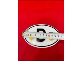 Resim Etiketçilere Vantuzlu Harf Plastik D Harf 