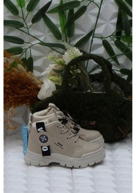 Resim Vicco 946.p24k.407 Bej Marcus Rahat Lastik Bağçık Erkek Çocuk Bot Bej 