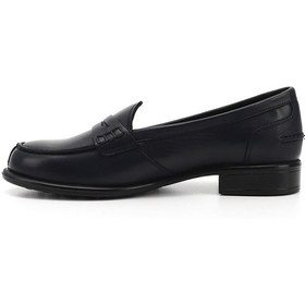 Resim Gönderi R Kadın Lacivert Antik Hakiki Deri Loafer Ayakkabı Gdza61324138 Lacivert 