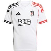 Resim adidas Bjk Beşiktaş Jk 25-26 İç Saha Çocuk Forma Beyaz 